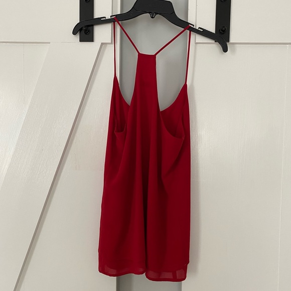 Tobi red tank top - Picture 3 of 4